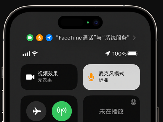 文教镇苹果授权维修网点分享iPhone在通话时让你的声音更清晰 