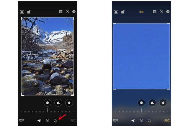 文教镇苹果手机维修分享iPhone手机如何使用裁剪功能隐藏照片 
